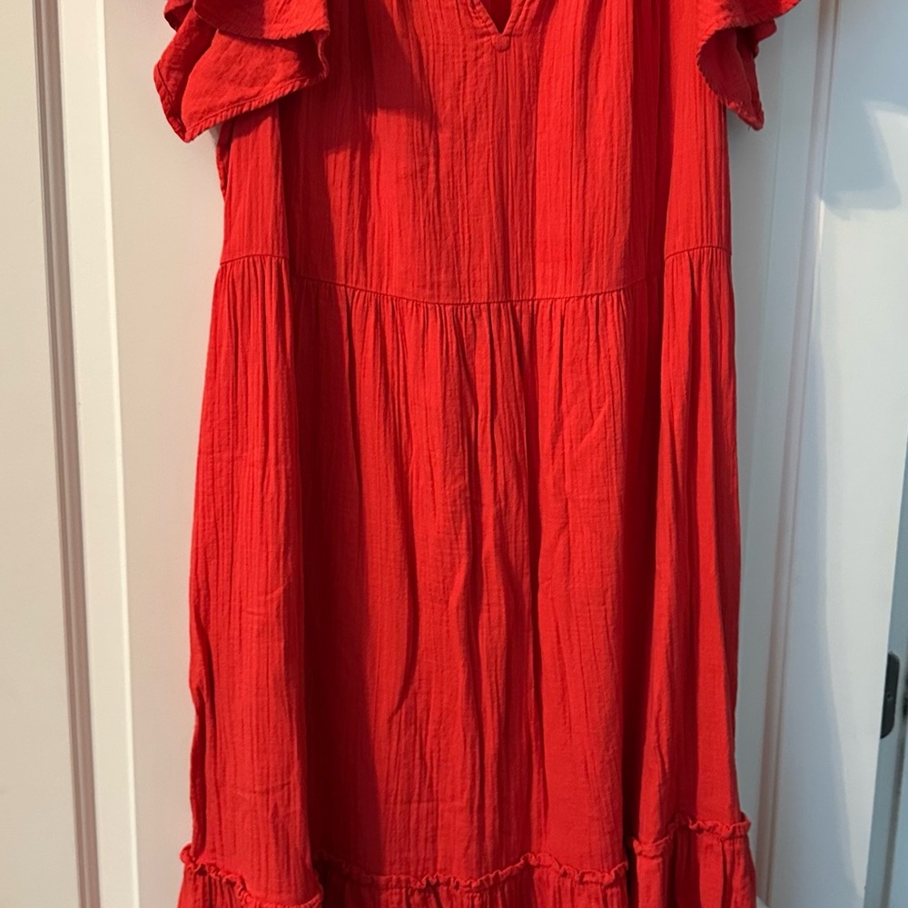 Wonderly Vibrant Red Dress